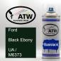 Preview: Ford, Black Ebony, UA / M6373: 400ml Sprühdose, von ATW Autoteile West.